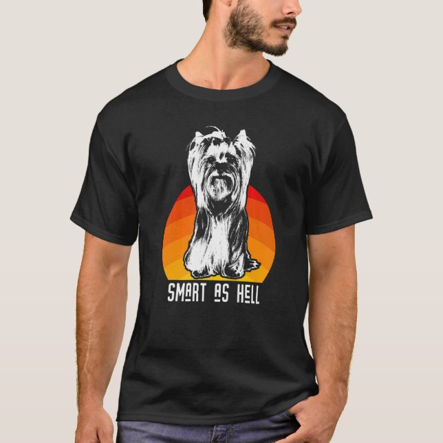 Camiseta Raza de Perro Terrier de Yorkshire 26 (Anverso)