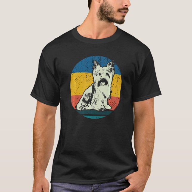 Camiseta Raza de Perro Terrier de Yorkshire 51 (Anverso)