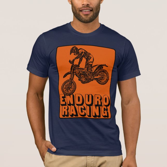 Camiseta Raza del motocrós (Anverso)