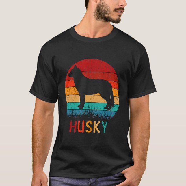 Camiseta Raza Husky 70 (Anverso)