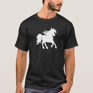 Camiseta Raza Stallion Con Mano Ondulado En Caballos De Ata