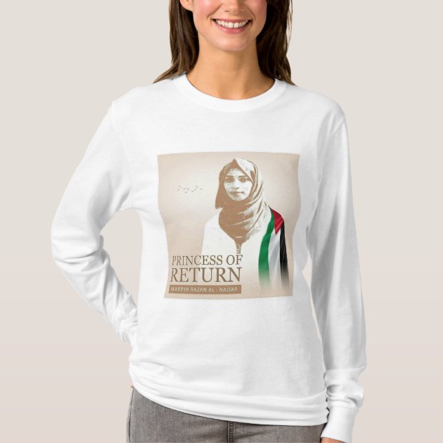 Camiseta Razan Ashraf Najjar (Anverso)