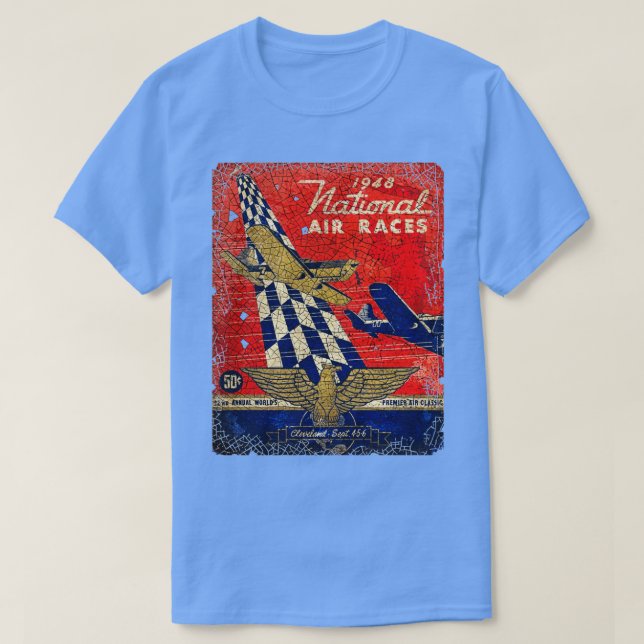 Camiseta Razas aéreas nacionales  (Diseño del anverso)