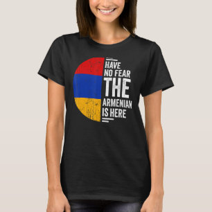 Camiseta Razas armenias se unen a los graciosos hombres del