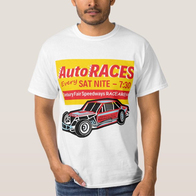Camiseta Razas autos justas Bill 1SidedwVega de Danbury (Anverso)