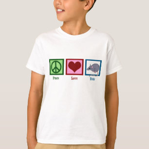 Camiseta Razas de amor por la paz