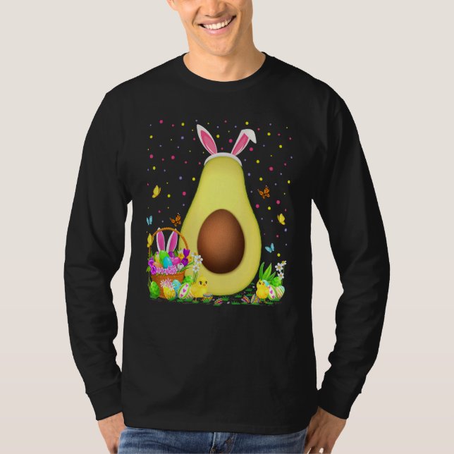 Camiseta Razas de la fruta de aguacate Semana Santa Caza de (Anverso)