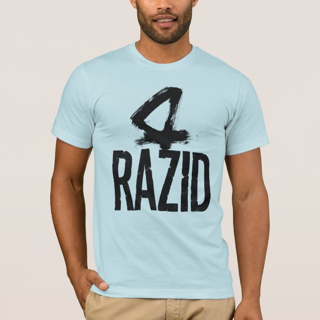 Camiseta RAZID Contemporary Brush Logo (Anverso)
