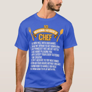 Camiseta Razones Hasta La Fecha Chef Cocina Cocina Cocina M