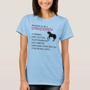 Camiseta Razones para ser un unicornio