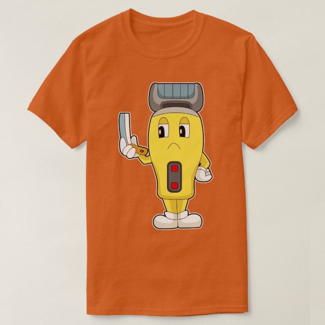 Camiseta Razor Hairdresser Arazo recto (Diseño del anverso)