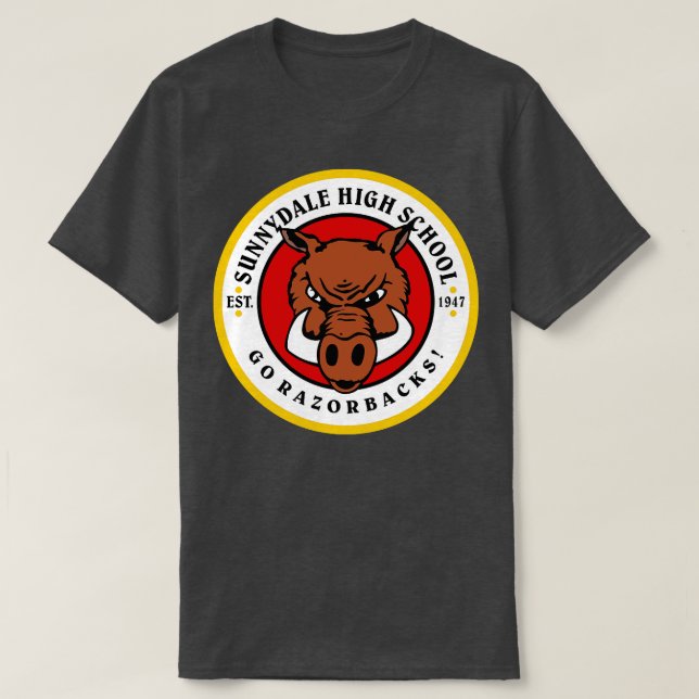 Camiseta Razorbacks TShirt (Diseño del anverso)
