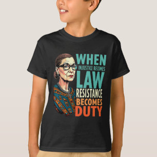 Camiseta Rbg: Cuando la injusticia se convierte en resisten