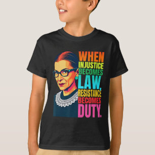 Camiseta Rbg: Cuando la injusticia se convierte en resisten