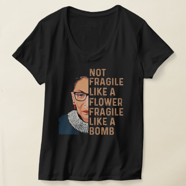 Camiseta RBG Frágil como bomba (Distribución )