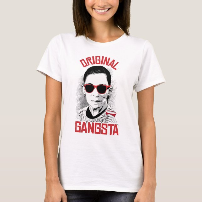 Camiseta RBG: Gangsta original (Anverso)
