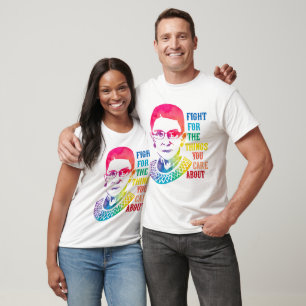 Camiseta RBG lucha por las cosas que te importan