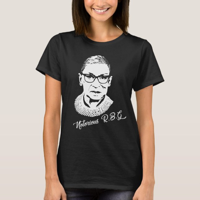 Camiseta RBG notorios - Ruth Bader Ginsberg (Anverso)