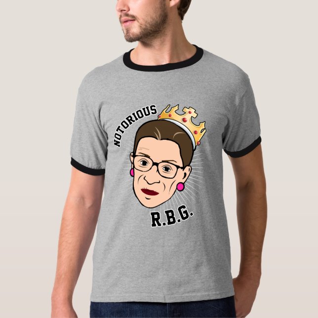 Camiseta RBG notorios - Ruth Bader Ginsburg -- (Anverso)