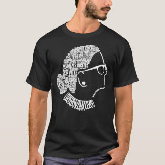 Camiseta RBG Ruth Bader Ginsburg cita a feminista