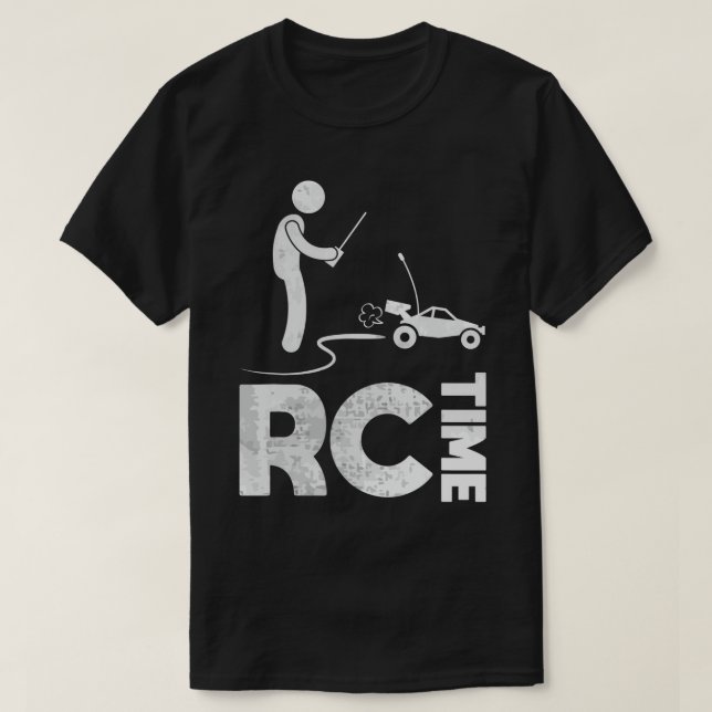 Camiseta RC Car Time Carreras (Diseño del anverso)