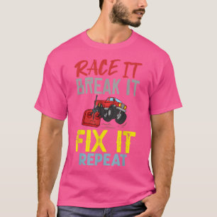 Camiseta Rc Monster Truck Control remoto de coches 2366