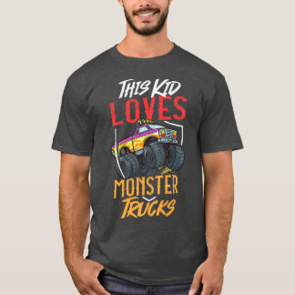 Camiseta Rc Monster Truck Remote Control Car