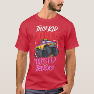 Camiseta Rc Monster Truck Remote Control Car 2369