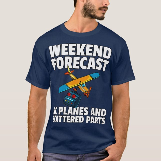 Camiseta RC Plane Gift For RC Pilot Model Airplane Lover (Anverso)