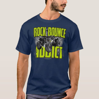 Camiseta rc rock bouncer hill escalando carreras de campo