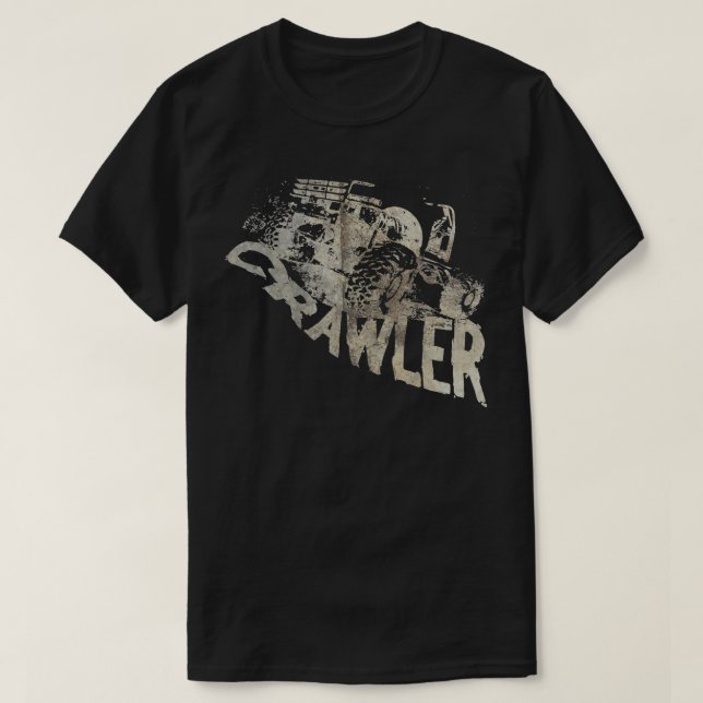 Camiseta Rc rock crawler o escala de escala de rc offroad (Diseño del anverso)