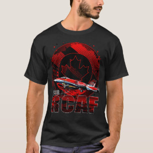 Camiseta RCAF F18 Avión de caza de avispones