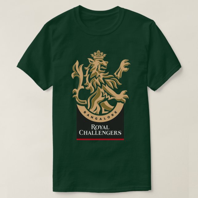 Camiseta RCB Royal Challenger Bangalore (Diseño del anverso)