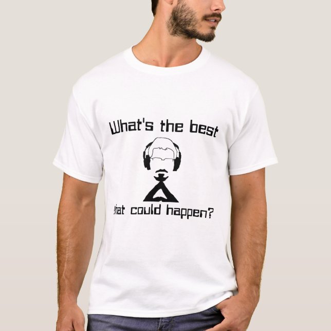 Camiseta RCS K - ¿Qué es lo mejor que puede pasar? (Anverso)