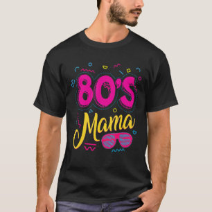 Camiseta Rd 80u2019s Mama Retro Throwback Fashion Disco Mo