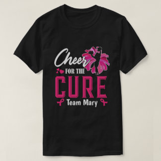 Camiseta RD: Cáncer de Mama Personalizado, Apoyo al Cáncer