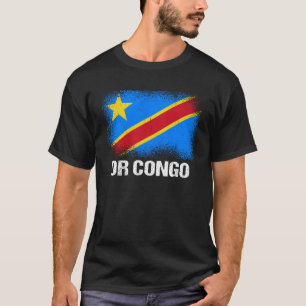 Camiseta RD Congo Bandera congoleña
