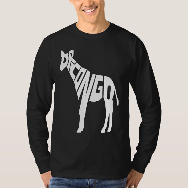 Camiseta RD Congo Okapi World Forest Giraffe (Anverso)