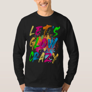 Camiseta Rd Letu2019's Glow Crazy Glow Fiesta Retro Fiesta