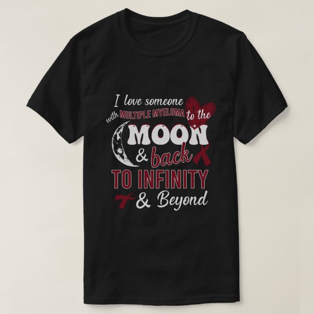 Camiseta RD Mieloma Múltiple, Mieloma Múltiple Conciencia (Diseño del anverso)