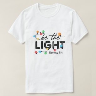 Camiseta RD Sea La Luz, Navidades Encienden La Camisa, Cris