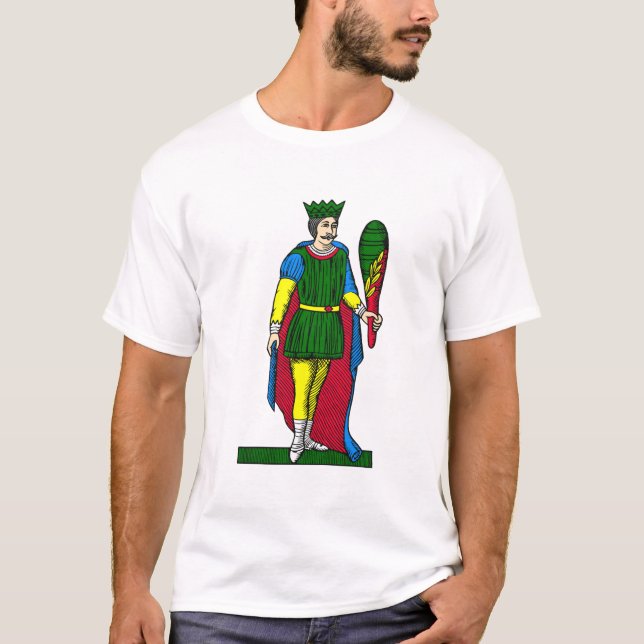 Camiseta Re di Bastoni (Anverso)