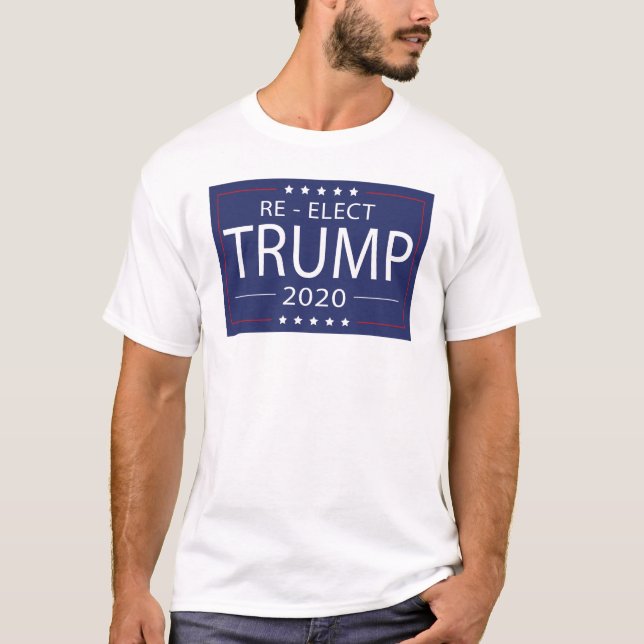 Camiseta Re-Elegir Trump 2020  (Anverso)