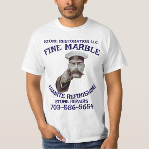 Camiseta Reacabado de granito de mármol Reparación 703-586-