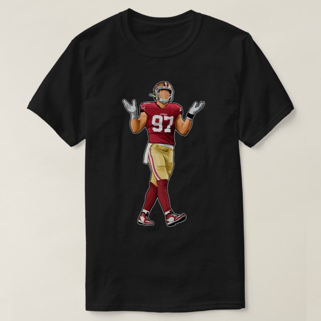 Camiseta Reacción de Nick Bosa 97 (Diseño del anverso)