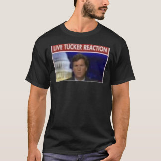 Camiseta Reacción de Tucker Carlson Live Tucker  