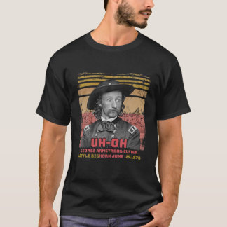 Camiseta Reacción divertida George Armstrong Custer Pequeño