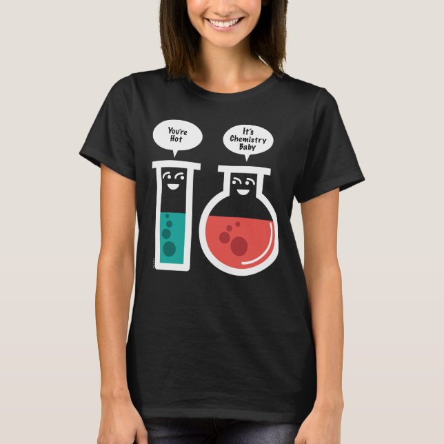 Camiseta Reacción química (Anverso)