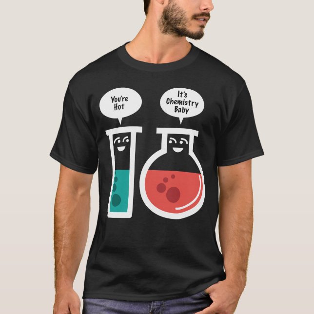 Camiseta Reacción química (Anverso)