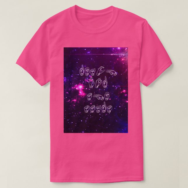 Camiseta Reach For The Stars (Diseño del anverso)